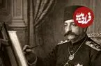 عکس| سفر در زمان؛ نقاشی ناصرالدین‌شاه از خودش در ایام ولیعهدی
