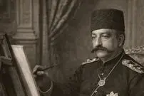 عکس| سفر در زمان؛ نقاشی ناصرالدین‌شاه از خودش در ایام ولیعهدی