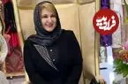 عکس| سفر زمان؛ «فاطمه گودرزی» در اتاق گریم فیلم ازدواج به سبک ایرانی؛ سال 83
