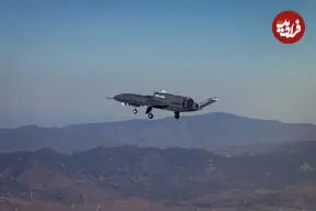 عکس| نخستین پرواز کاملاً خودکار جنگنده بدون سرنشین YFQ-48A Talon Blue انجام شد