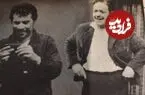 تصویر| سفر زمان؛ عکس یادگاری «نادره و محمدعلی کشاورز» در ایام پیری؛ دهه 80