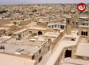 عکس| سفر به ایران قدیم؛ منظرۀ شهر «کاشان» در دوران ناصرالدین شاه