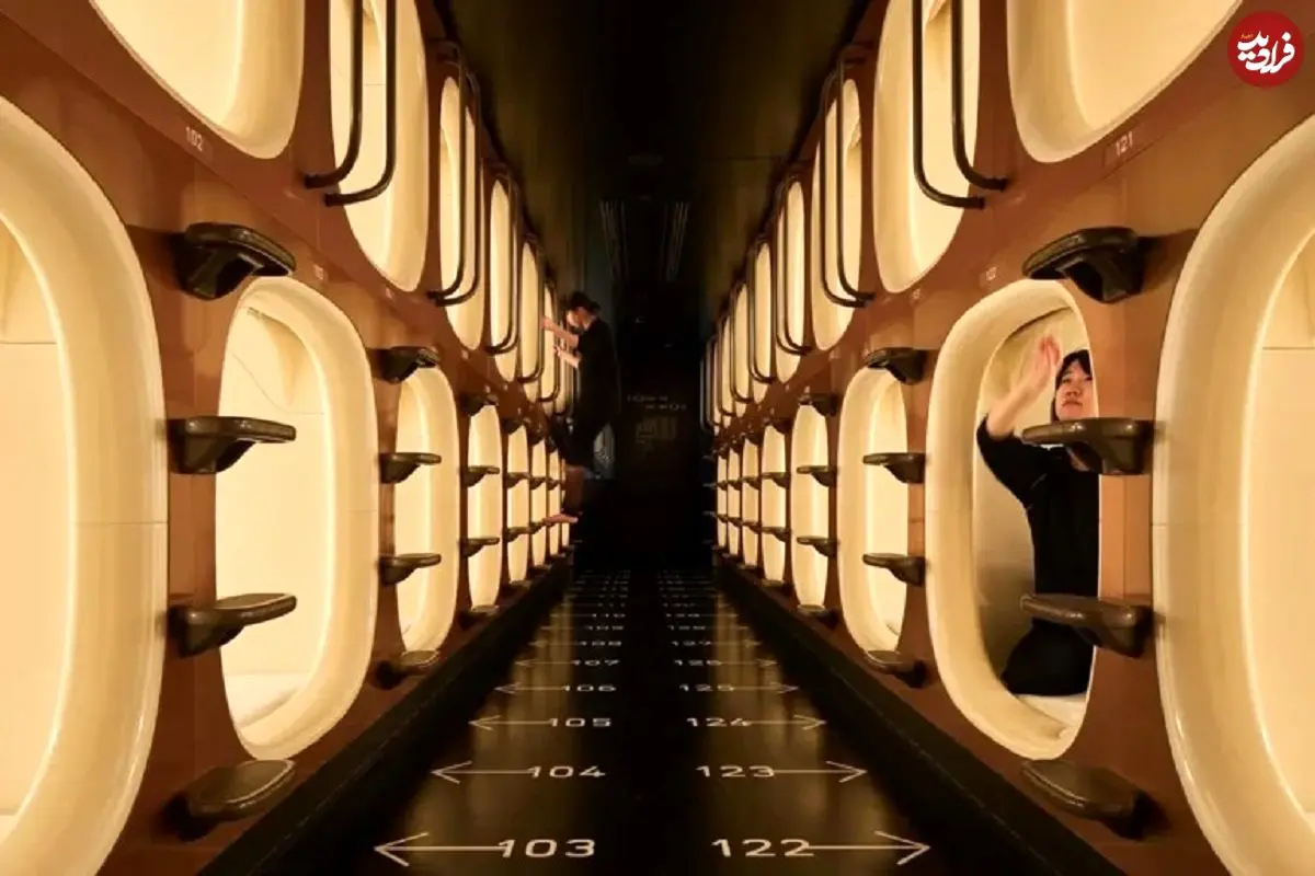 تصاویر؛ اتاق‌هایی کوچک‌تر از یک تشک؛ سبک جدید اقامت که گردشگران را دیوانه کرده!