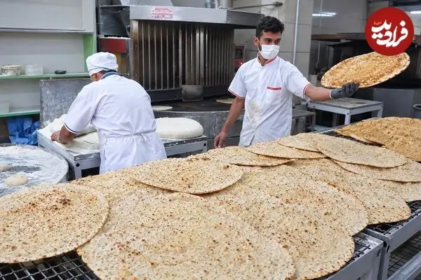 ببینید| غذای خیابانی در ایران؛ مراحل دیدنی پخت نان تافتون در تهران