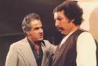 عکس| سفر زمان؛ «ناصر ملک مطیعی» در دوران جوانی و در کنار پدرش؛ اوایل دهه 40