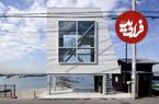 (تصاویر) عجیب‌ترین خانۀ ساحلی دنیا در ژاپن؛ خانه‌ای که پنجره است!