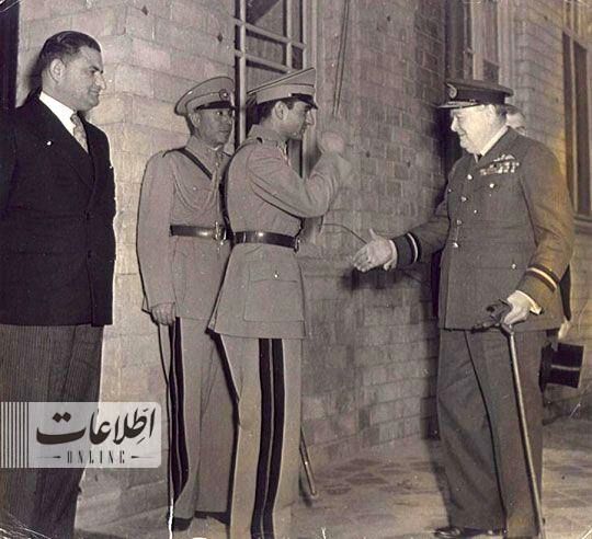 تنها عکس ملاقات شاه با چرچیل در تهران را ببینید!