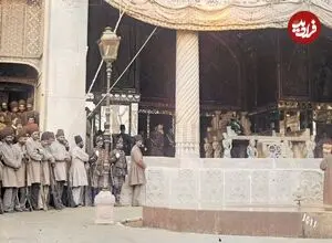عکس| سفر زمان؛ یک روز برفی در «دارالخلافه ناصری»؛ حدود 150 سال قبل