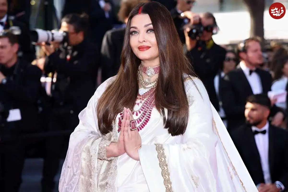 تصاویر؛ آیشواریا رای و یک استایل بحث‌برانگیز در جده