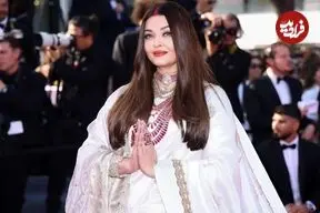 تصاویر؛ آیشواریا رای و یک استایل بحث‌برانگیز در جده