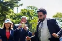 ببینید| گلزنی شهردار نیویورک در آستانه آغاز جام جهانی