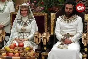 عکس| سفر در زمان؛ «الهام حمیدی» در لباس عروس و در اولین فیلم اش؛ سال 80