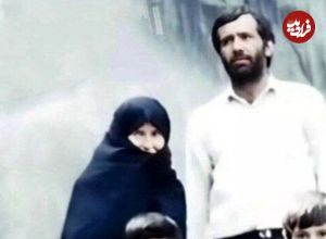 عکس؛ سفر به تاریخ؛ گریۀ شدید «مسعود پزشکیان» بعد از دیدن عکس همسر مرحومش؛ سال 1403