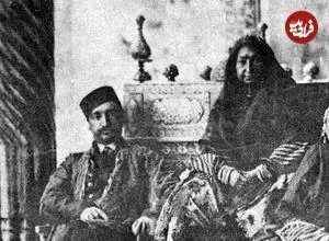 عکس| سفر زمان؛ عکس رنگی‌شدۀ «مادر ناصرالدین شاه»