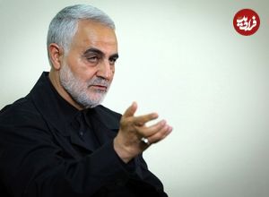 عکس؛ سفر در زمان؛ «سردار سلیمانی در حال گفتگوی خصوصی با محمدباقر قالیباف»؛ دهه 80