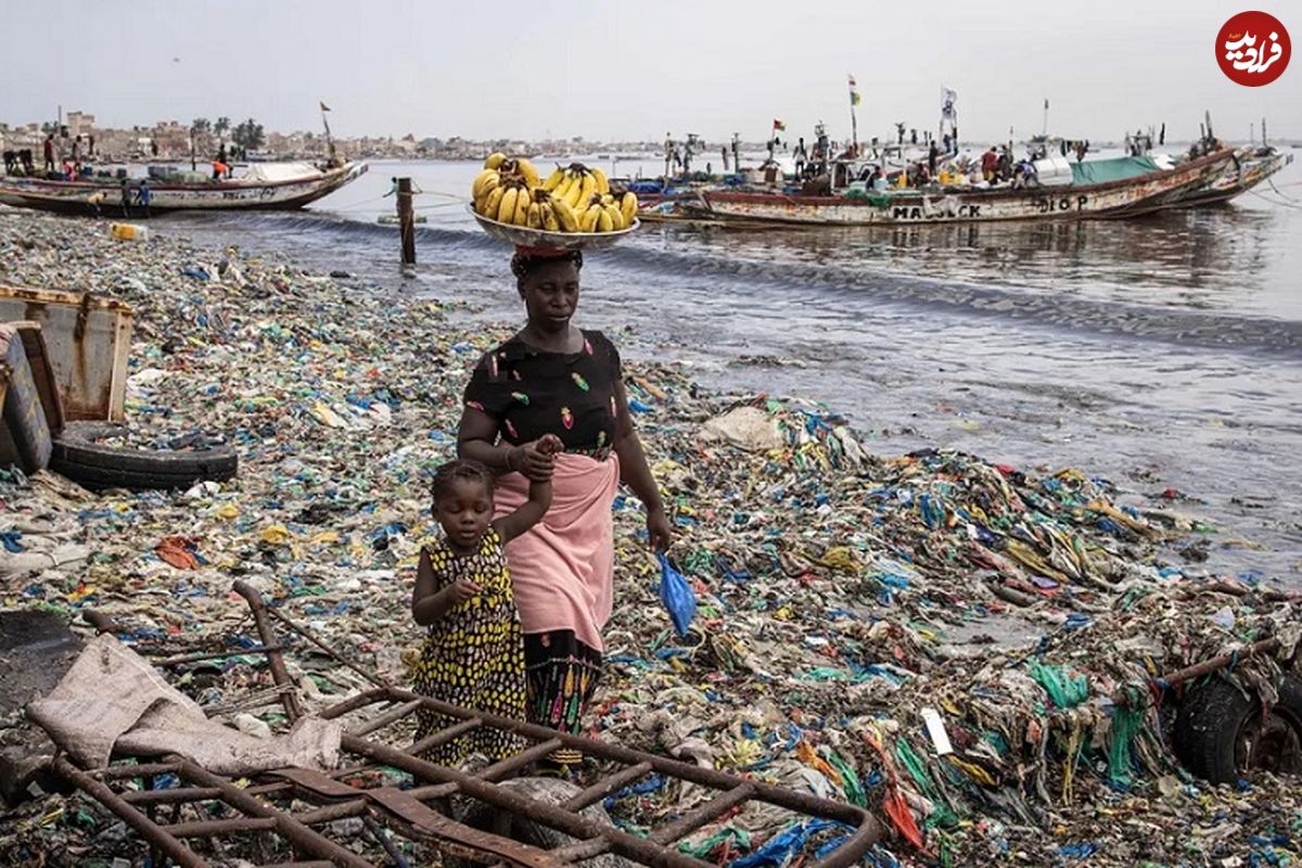 (تصاویر) کثیف‌ترین ساحل دنیا که زمانی بهشت غرب آفریقا بود