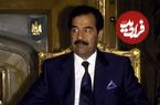 عکس؛ سفر در زمان؛ دیدار «صدام حسین و مسعود رجوی» در بغداد؛ سال 1365