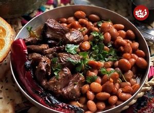 طرز تهیه لوبیا کباب رشتی به روش محلی