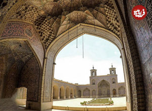 تصاویر؛ مسجد صورتی شیراز کجاست ؟