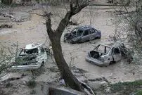  (تصاویر) خودروهای نابود شده در سیل چالوس
