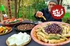 ببینید| غذای روستایی در ترکیه؛ پخت دلمه کلم و تهیه سالاد کلم قرمز