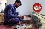 ببینید؛ مراحل دیدنی تولید انبوه و دستی قلم موی نقاشی در پاکستان