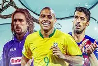 تصاویر| ۱۵ شماره ۹ برتر تاریخ فوتبال که در گلزنی بی‌رحم بودند؛ از ساموئل اتوئو تا زلاتان ابراهیموویچ