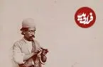 عکس| سفر به ایران قدیم؛ آرایشگر دوران قاجار در حال تراشیدن موی مشتری