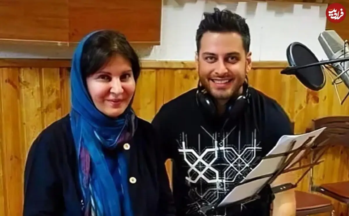 عکس| سفر زمان؛ «ماهگل، آفرین، محمدعلی و سهند» در پشت‌صحنه سریال «آنام»