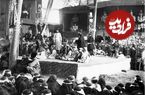ببینید؛ سفر در زمان؛ سنتی در تهران که با تخریب یک میدان فراموش شد