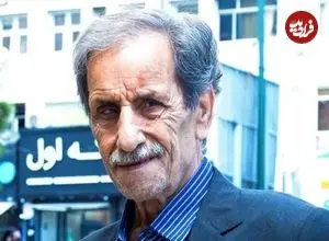 عکس| سفر زمان؛ چهرۀ «محمود بصیری» در پشت‌صحنۀ فیلم «الو الو من جوجو‌ام»؛ 32 سال قبل