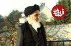 عکس| سفر در زمان؛ «امام خمینی» در حال عبور از منطقه شارع الرسول نجف؛ سال 44