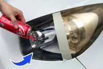 (ویدئو) با این روش آسان به راحتی چراغ زرد و مات شده جلو خودرو را شفاف کنید