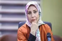 عکس| سفر زمان؛ چهرۀ «مرجانه گلچین» در 23 سالگی در یک مصاحبه تلویزیونی؛ سال 71