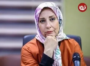 عکس| سفر زمان؛ چهرۀ «مرجانه گلچین» در 23 سالگی در یک مصاحبه تلویزیونی؛ سال 71