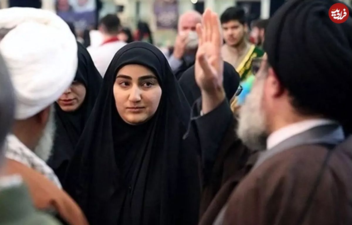 عکس؛ سفر به تاریخ؛ «زینب، دختر سردار سلیمانی» در کنار پدرشوهر لبنانیاش؛ سال 1399