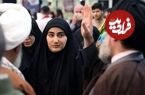 عکس؛ سفر به تاریخ؛ «زینب، دختر سردار سلیمانی» در کنار پدرشوهر لبنانی‌اش؛ سال 1399