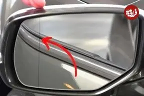 خط مشکی روی آینه بغل چه کاربردی دارد؟