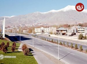 تصاویر؛ سفر به تهران قدیم؛ پارک‌وی را بستند تا آسفالت کنند! 