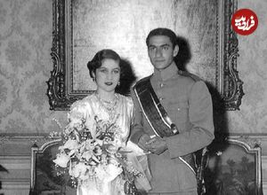 عکس؛ سفر در زمان؛ شاه، همسرش فوزیه و دخترشان شهناز
