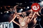 عکس| سفر در زمان؛ «هادی چوپان» در حال فیگور گرفتن در 22 سالگی؛ سال 88