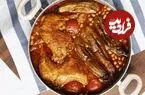 خورش غوره مسما مجلسی؛ طرز تهیه با مرغ و بادمجان