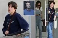 تصاویر؛ استایل جدید فین افلک؛ تقلیدی از تیپ معروف پدرش که میم شده بود