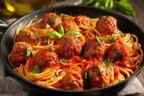 ببینید| طرز پخت یک شام خوشمزه؛ اسپاگتی با کوفته قلقلی