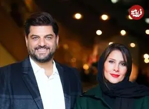 تصاویر| سفر در زمان؛ «سام درخشانی و عسل امیرپور» در مراسم عقد و ازدواج شان؛ سال 94