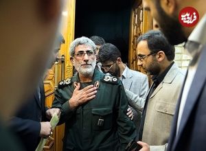 عکس؛ سفر در زمان؛ ژست و ظاهر خاص «سردار قاآنی» در دوران جبهه؛ دهه 60