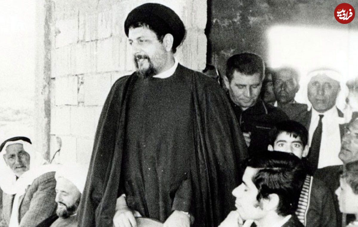 عکس؛ سفر در زمان؛ امام موسی صدر در حال سخنرانی در دانشگاه آمریکایی بیروت»؛ دهه 30