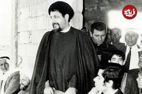 عکس؛ سفر در زمان؛ امام موسی صدر در حال سخنرانی در دانشگاه آمریکایی بیروت»؛ دهه 30