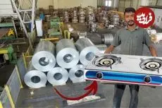 ببینید| مراحل دیدنی تولید اجاق گاز دو شعله در کارگاهی در پاکستان