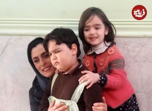 عکس؛ سفر در زمان؛ «مومو» سریال بچه مهندس در کنار مریلا زارعی؛ سال 1401